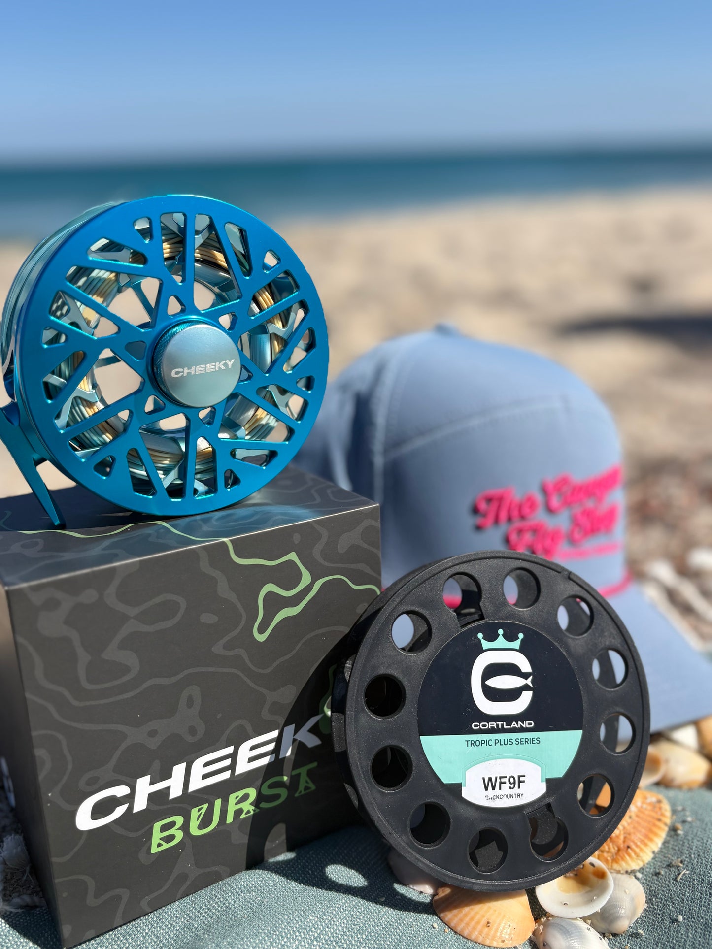 Cheeky burst fly reel series