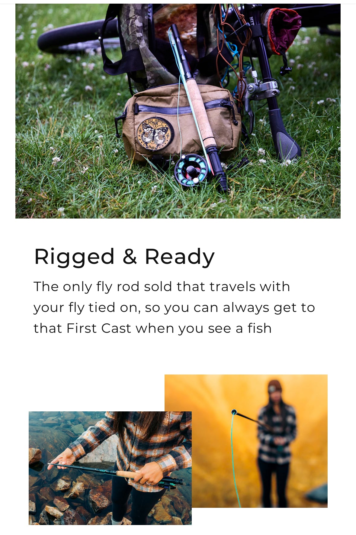 Reyr gear first cast travel fly rod 9ft 4wt