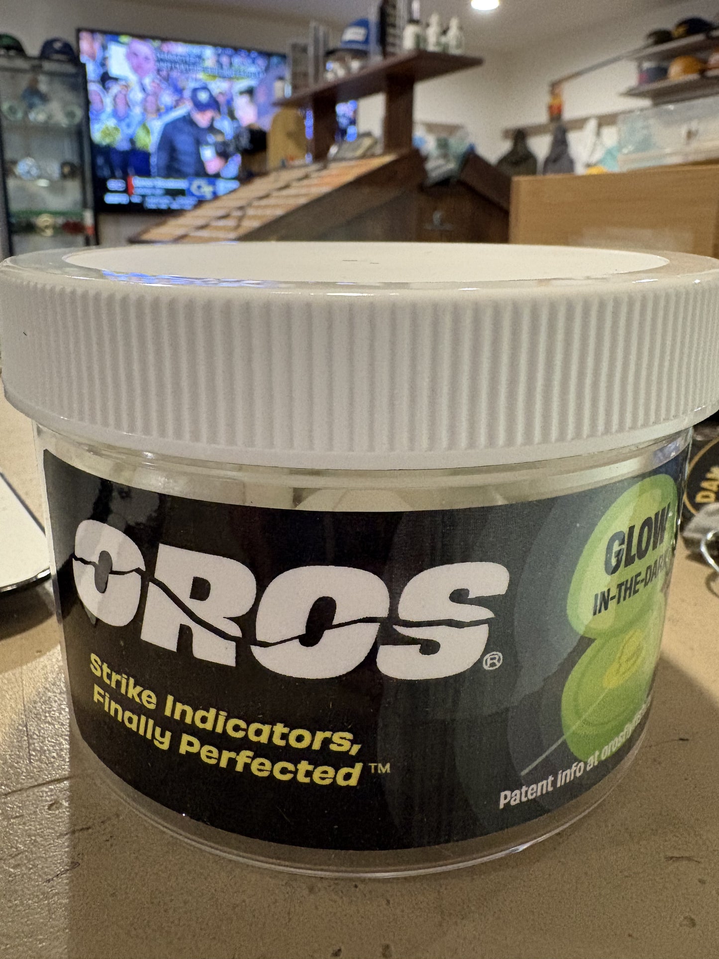 Oros glow in the dark indicators