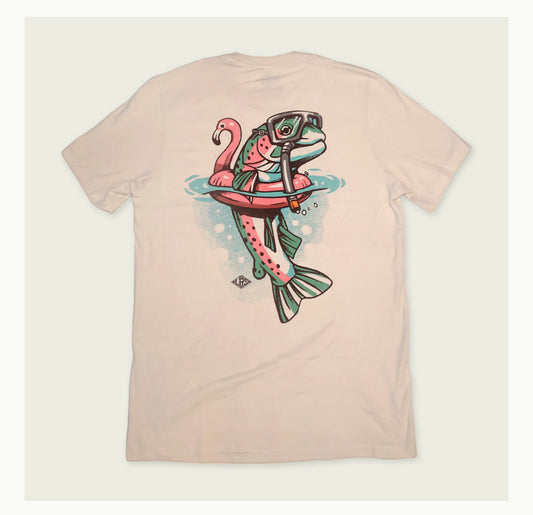 Reverse snorkel t-shirt by LakesRiversStreams