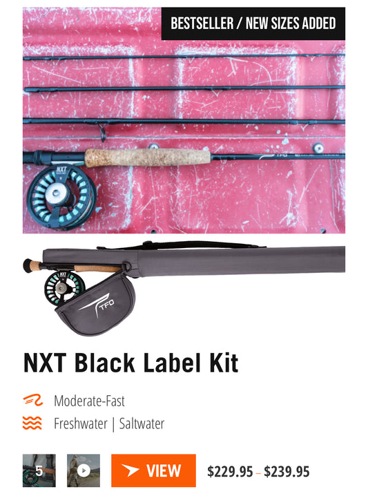 Temple fork outfitters Black Label NXT combo kit