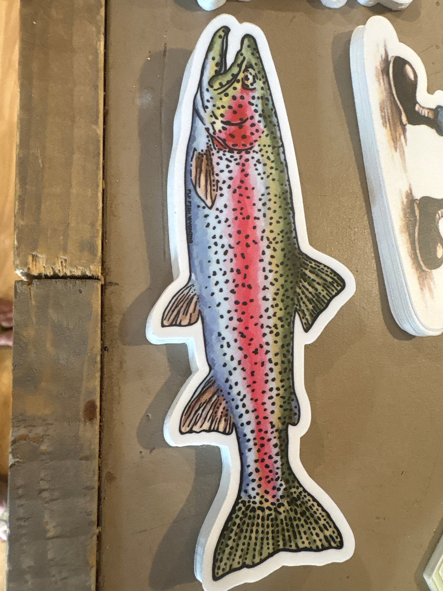 Trout stickers