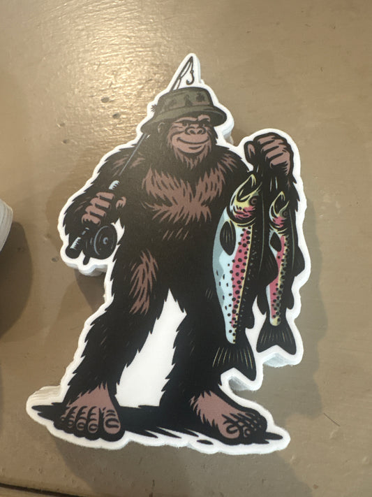 Squatch sticker