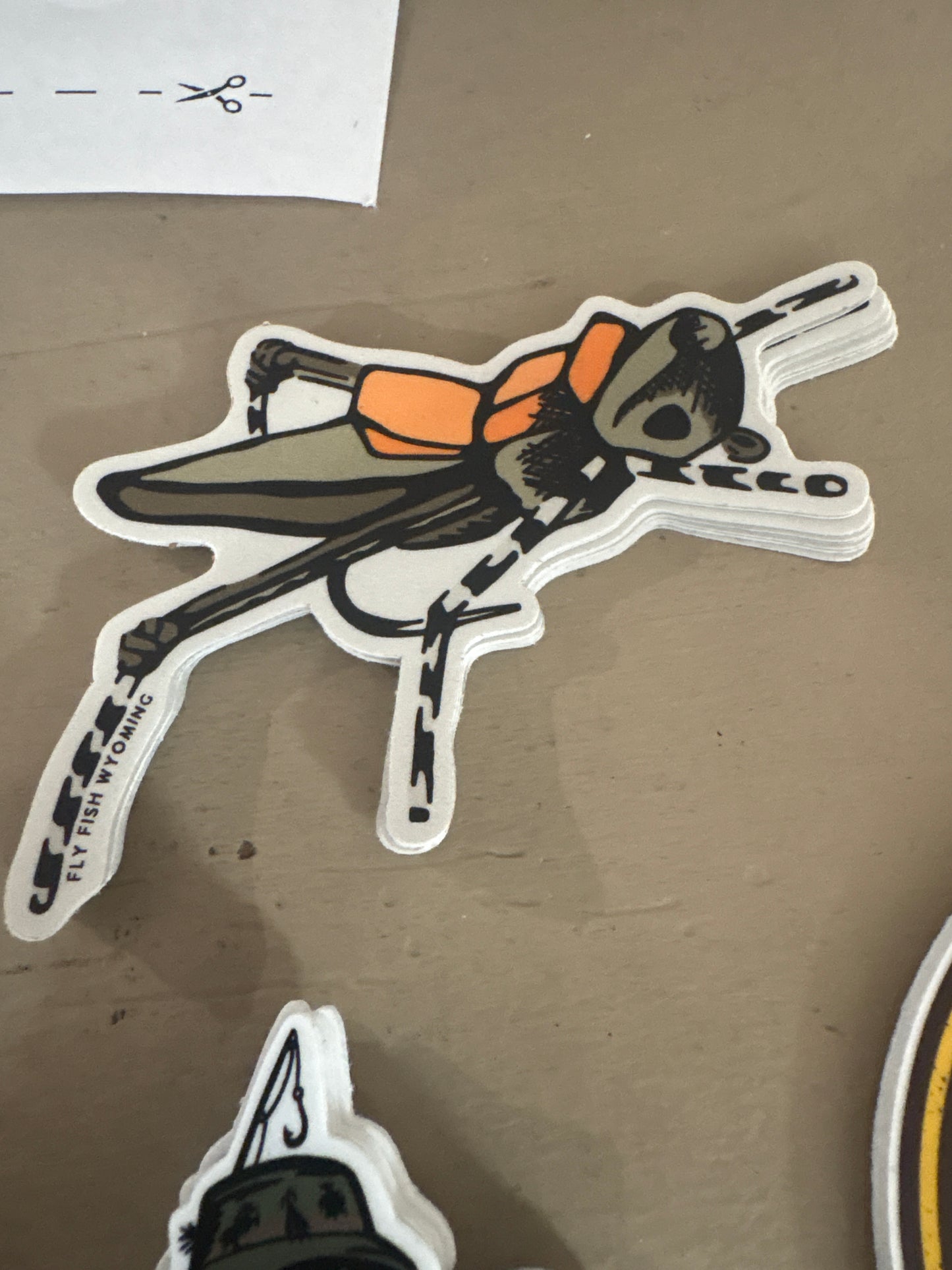 Trout stickers