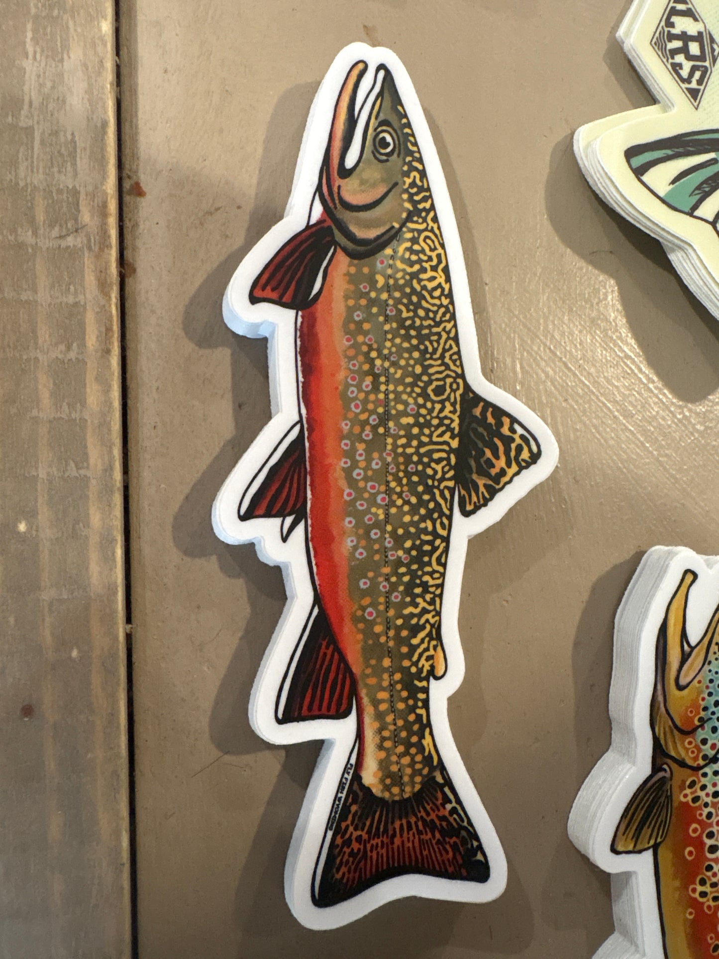 Trout stickers