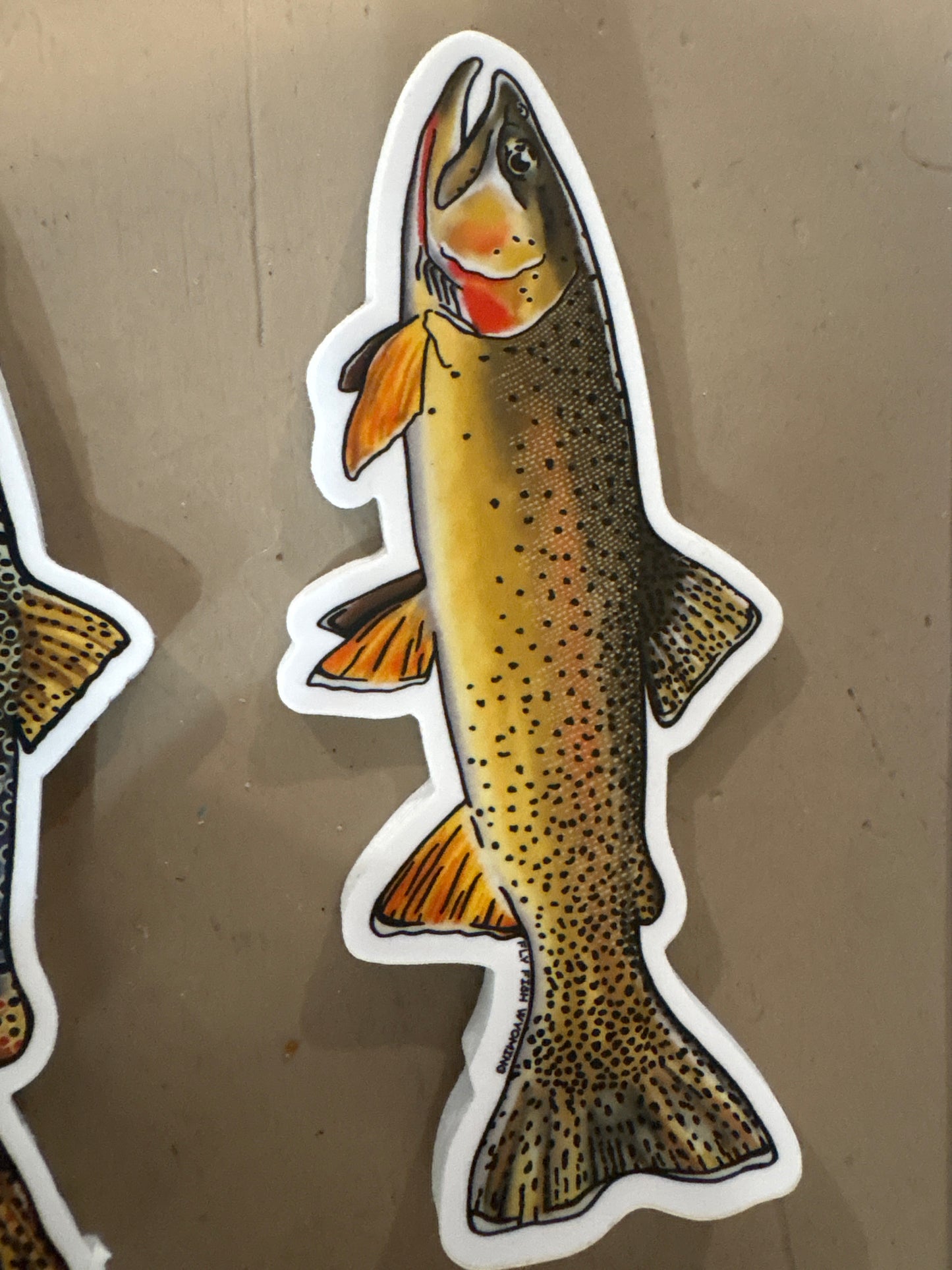 Trout stickers