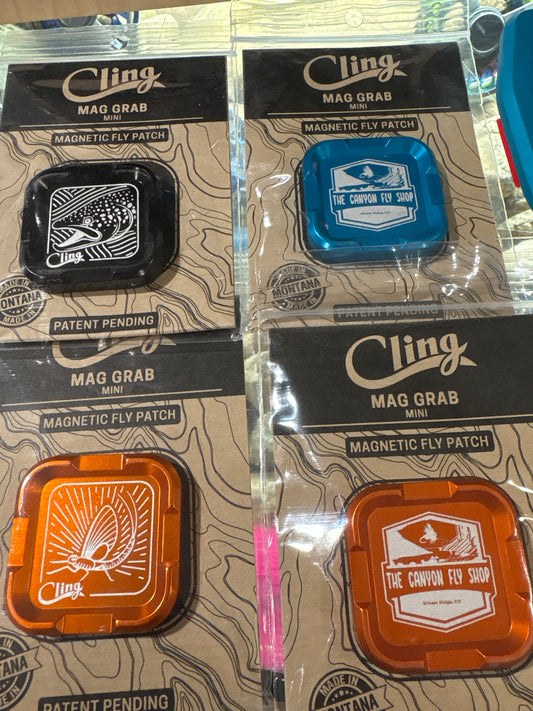 Cling mini mag grab fly patch