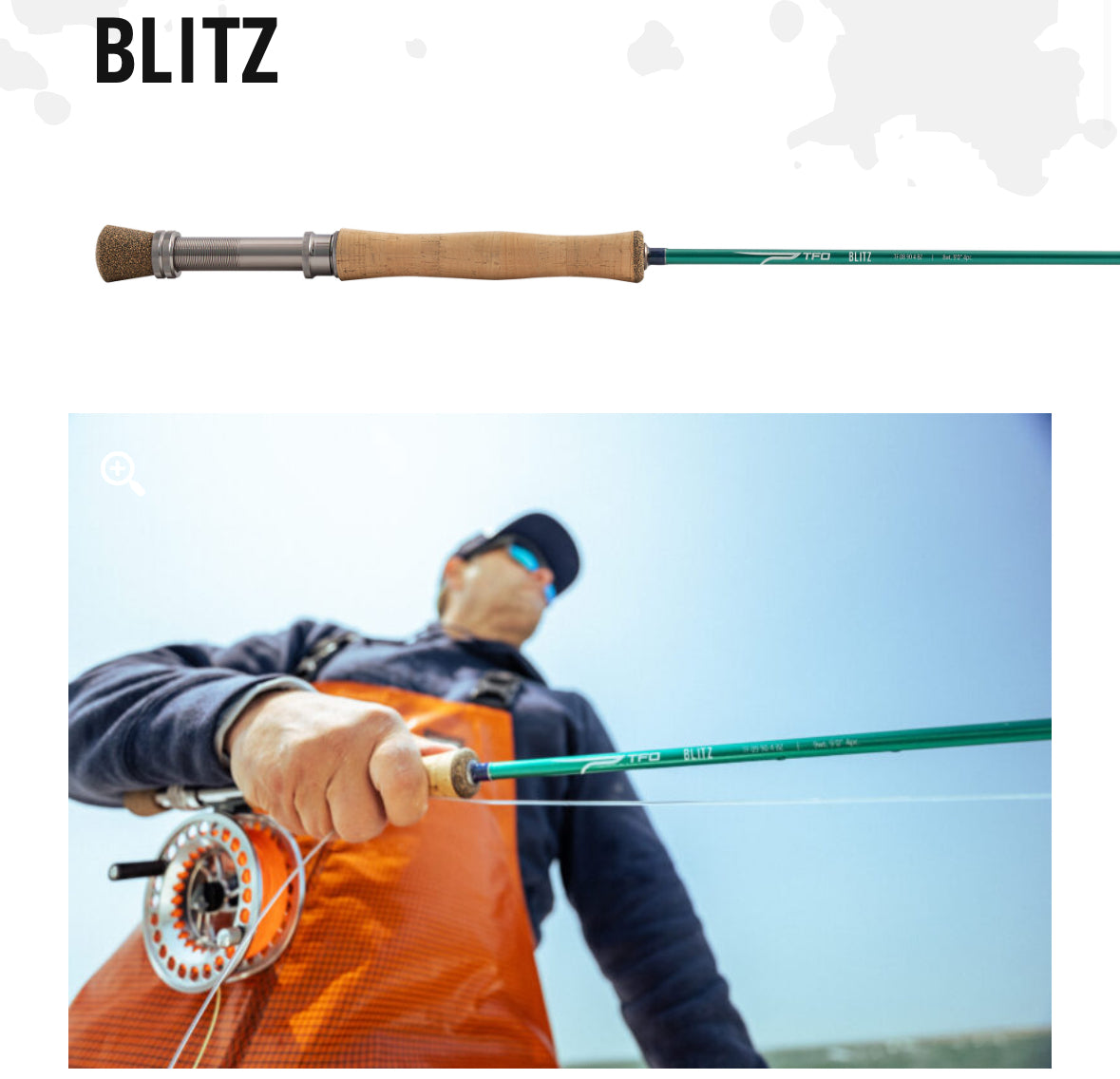 Temple Fork Outfitters Blitz Saltwater fly rod