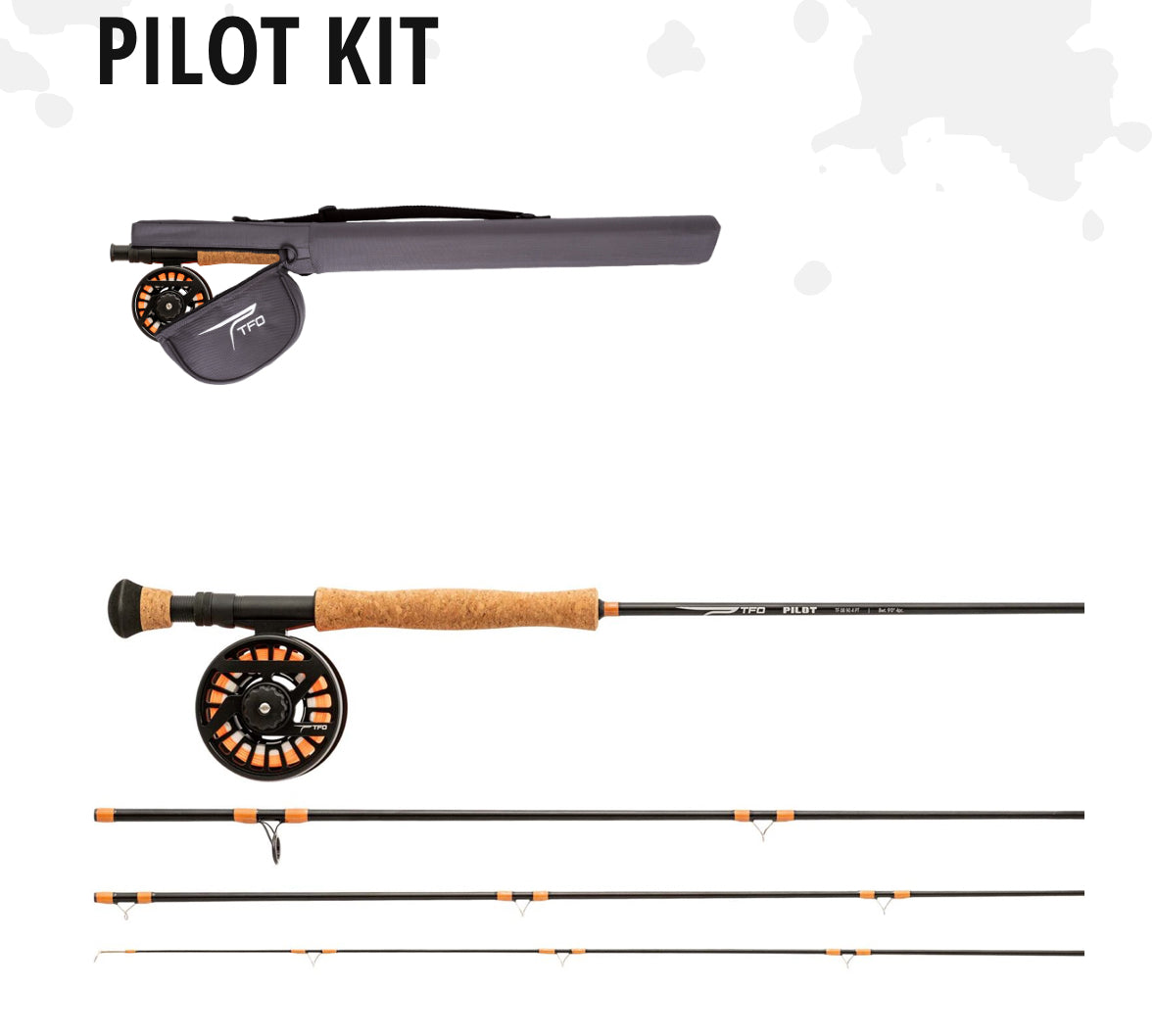 Temple Fork Outfitters Pilot Fly Fishing Combo Kit