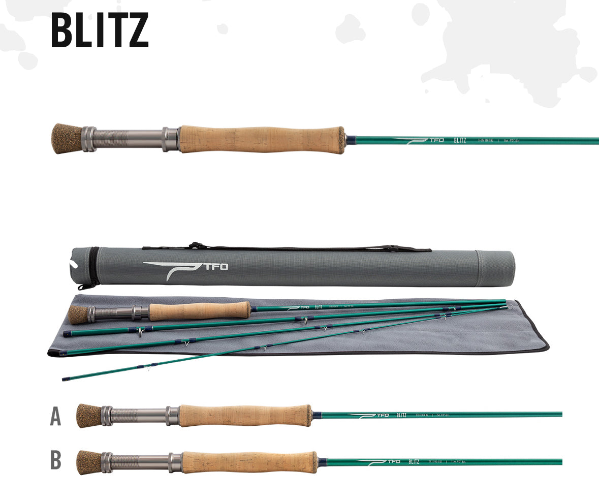 Temple Fork Outfitters Blitz Saltwater fly rod