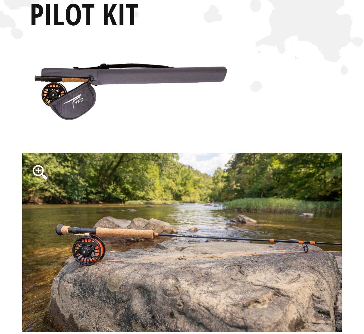 Temple Fork Outfitters Pilot Fly Fishing Combo Kit