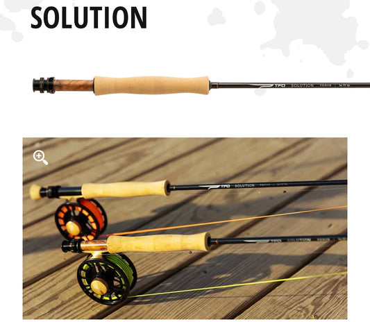 TFO Solution Fly Rod Temple Fork Outfitters Lifetime Warranty