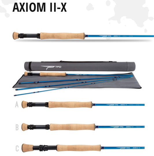 Axiom II-X fly rod by Temple Fork Outfitters saltwater