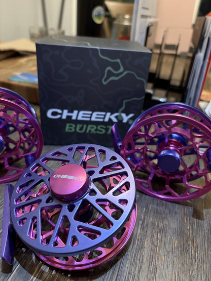 Cheeky burst fly reel series