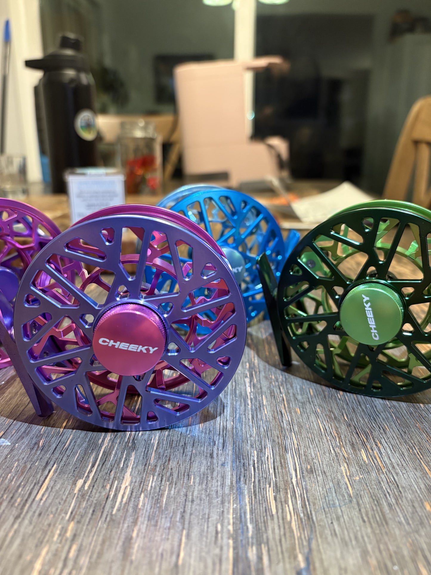 Cheeky burst fly reel series