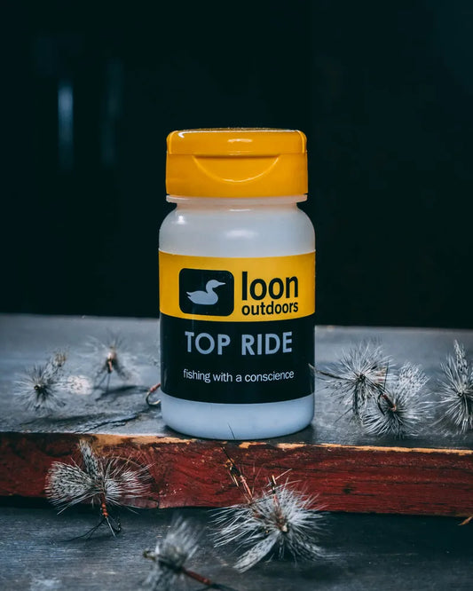 Loon top ride powder floatant