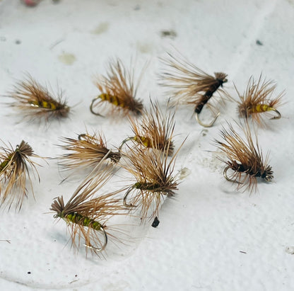 Traditional nymphs and flies