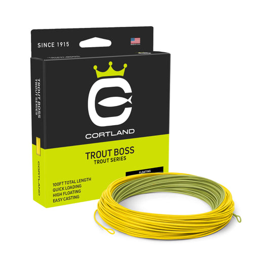 Cortland Trout Boss series fly line