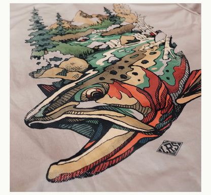 Cutthroat Trout Waters UPF hoodie