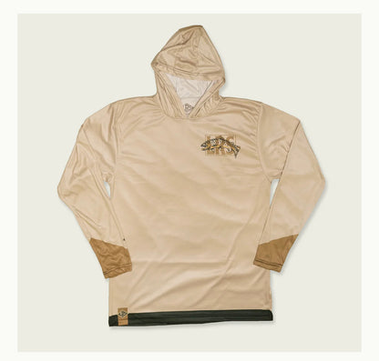 Brown trout waters UPF hoodie