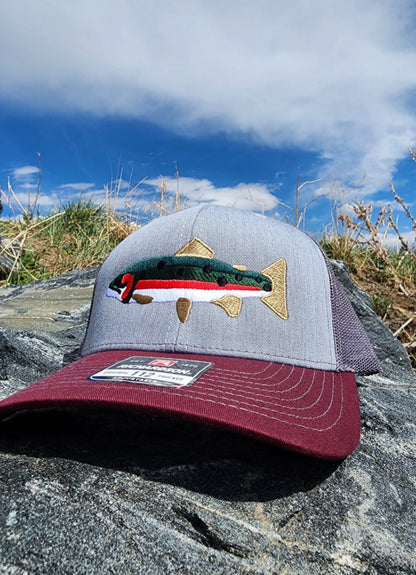 RadoWear Rainbow or Brown Trout Trucker Hat