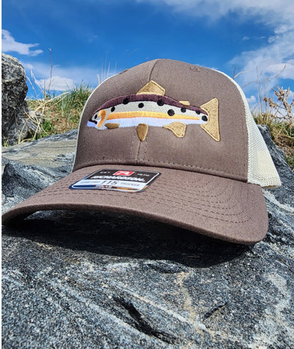 RadoWear Rainbow or Brown Trout Trucker Hat