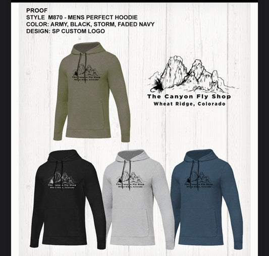 The Canyon Fly Shop perfect hoodie