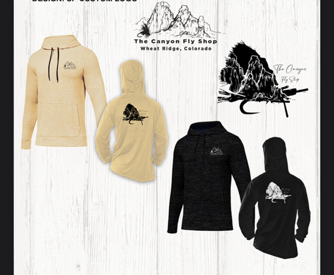 The Canyon Fly Shop Heather Hoodie