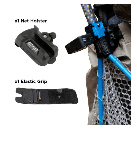 Net holsters for catch cam nets