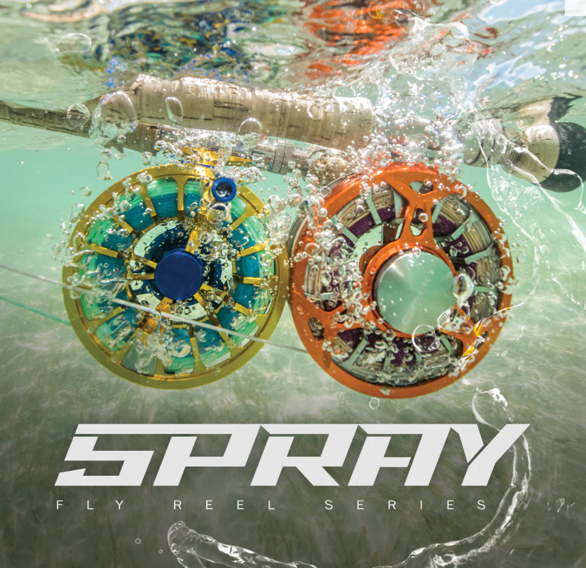 Cheeky Spray fly reel 4-6wt. Award winning reel