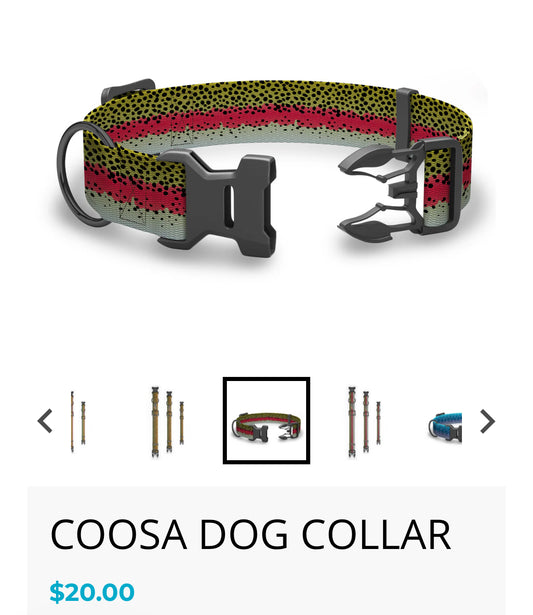 Coosa dog collar by wingo outdoors