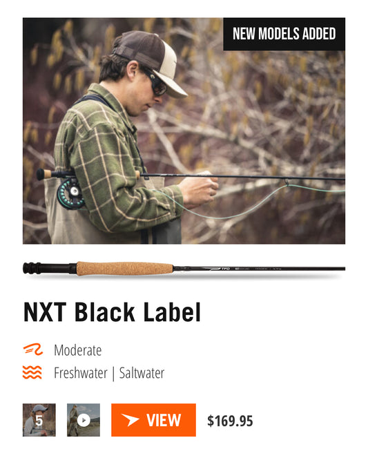 Temple fork outfitters NXT black label rod