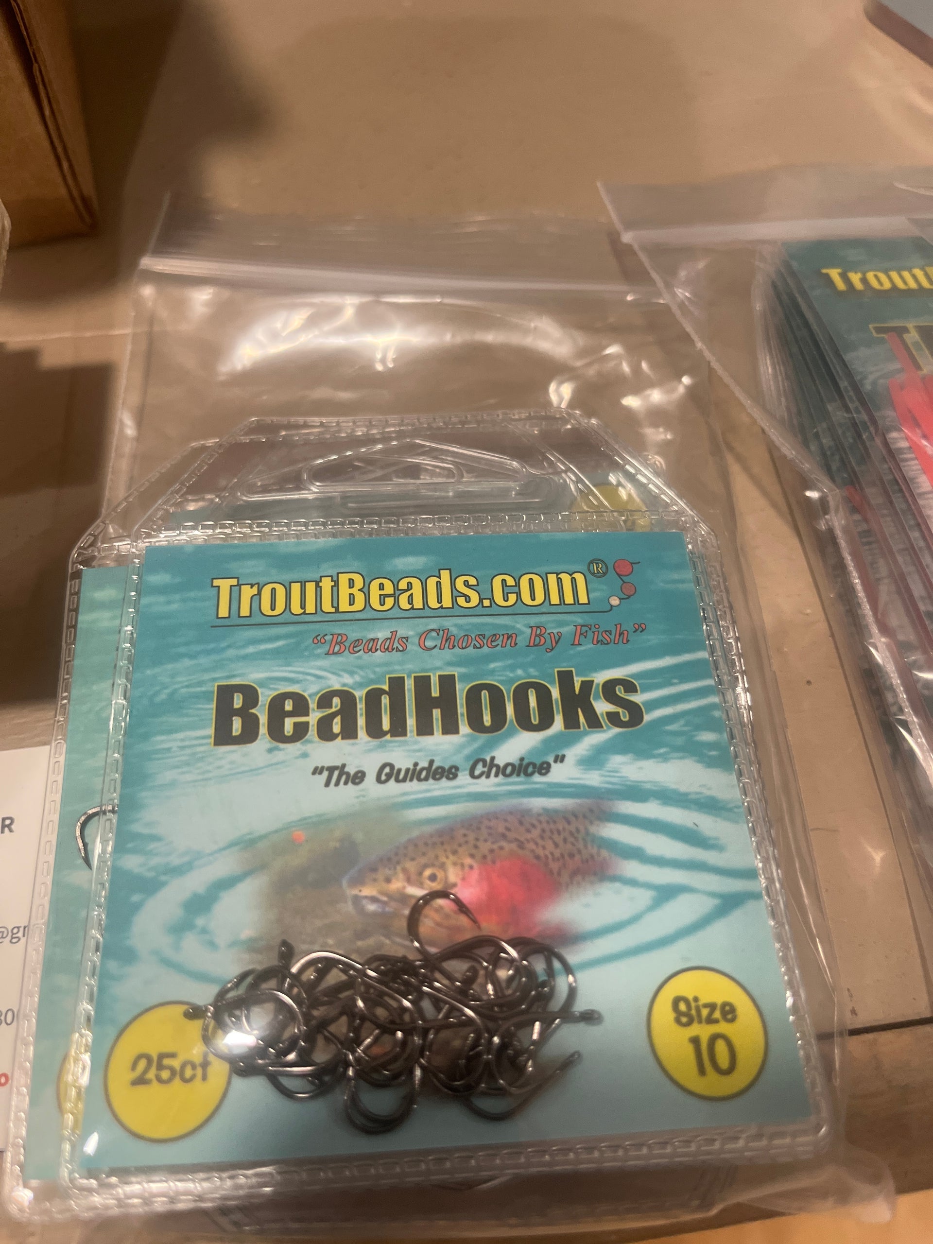 Troutbeads size 12 - 25 pack beadhooks - RIGS Fly Shop